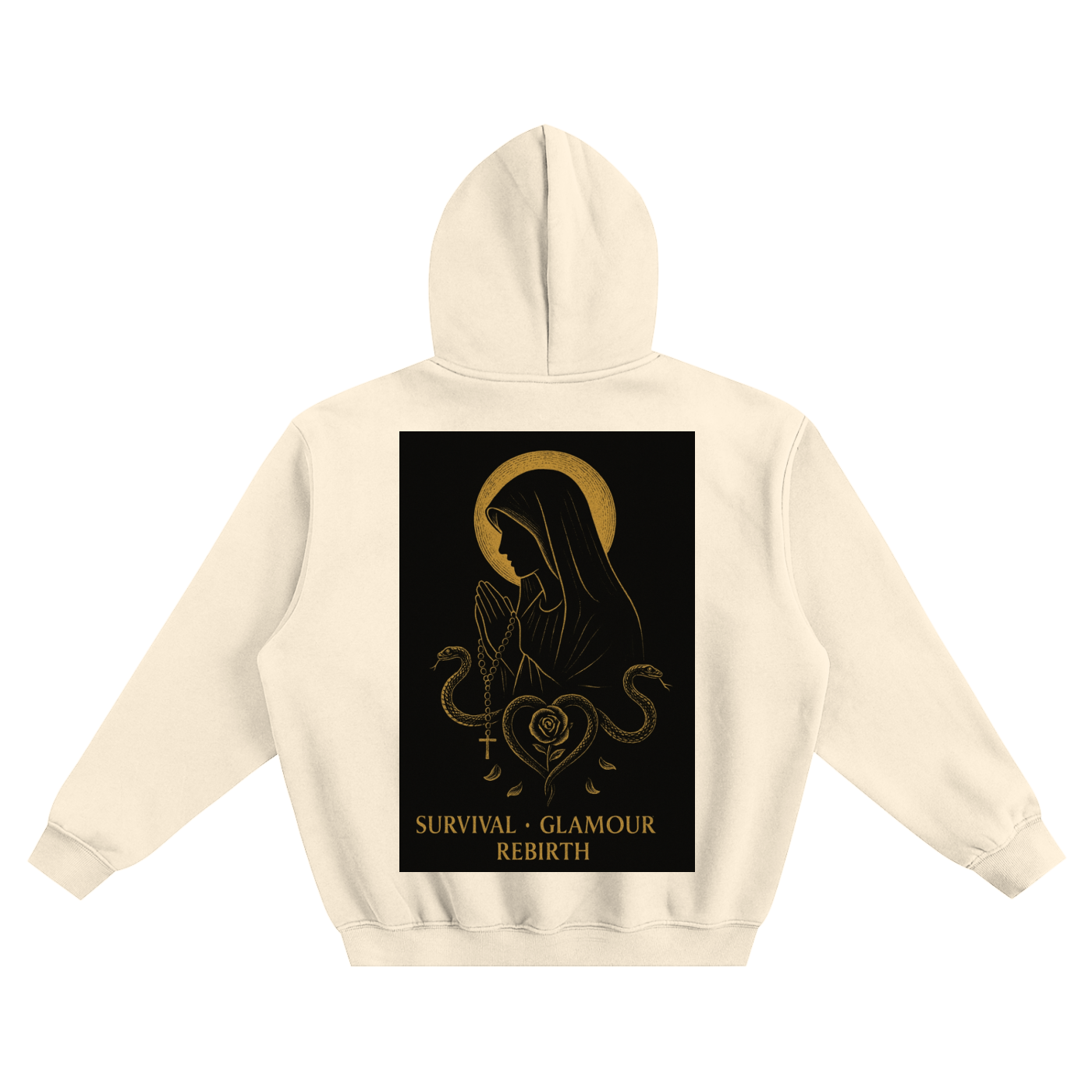Fleeced Boxy Hoodie